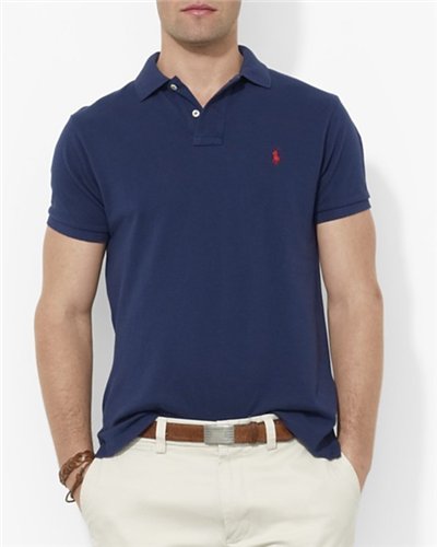 Polo Ralph Lauren CUSTOM-FIT Mesh Polo Shirt