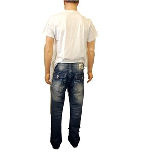 True Religion Ricky Super T Straight Leg Blue