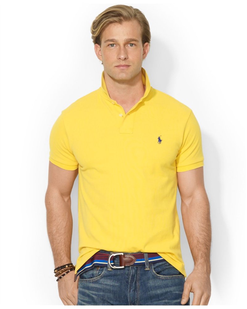 Polo Ralph Lauren CUSTOM-FIT Mesh Polo Shirt