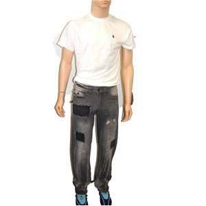True Religion Patched Geno Slim-Straight Jeans