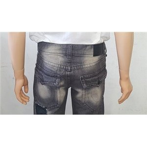 True Religion Patched Geno Slim-Straight Jeans
