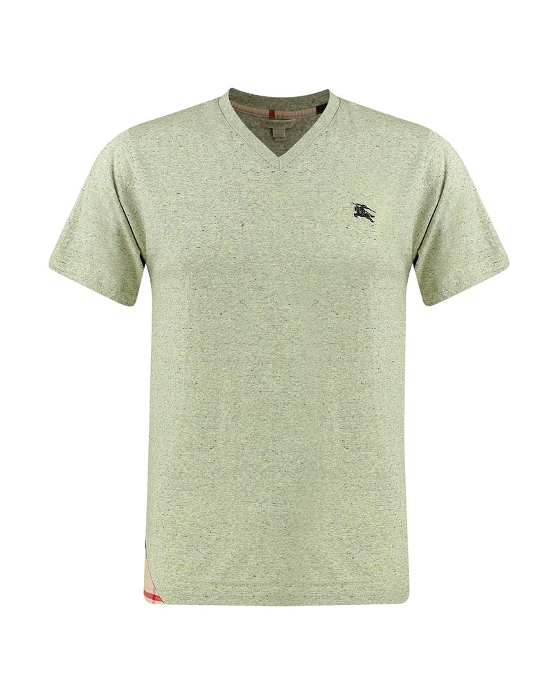 Burberry Brit Men's V Neck T- Sand Heather
