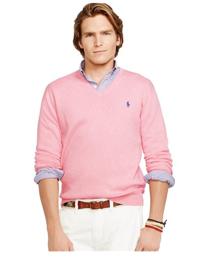 Polo Ralph Lauren Pima V-Neck Sweater