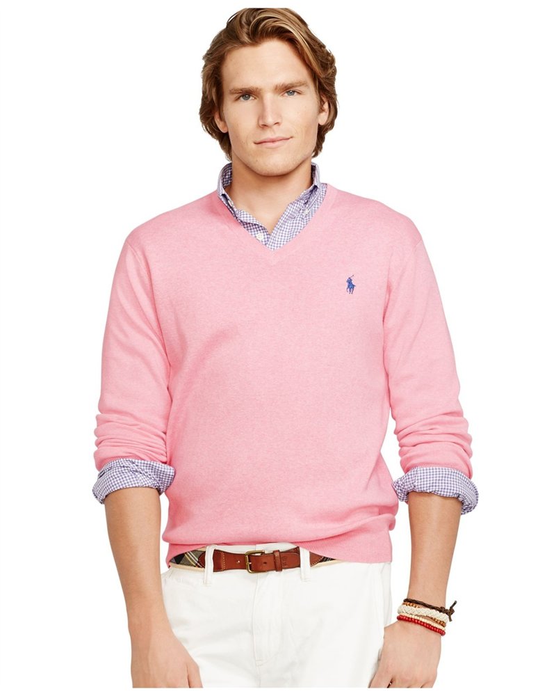 Polo Ralph Lauren Pima V-Neck Sweater