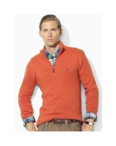 Polo Ralph Lauren Men's  Half-zip Sweater