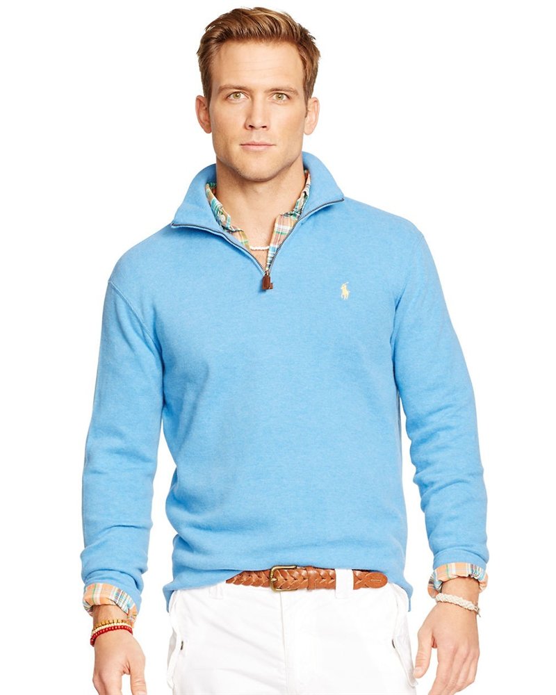 Polo Ralph Lauren Men's  Half-zip Sweater