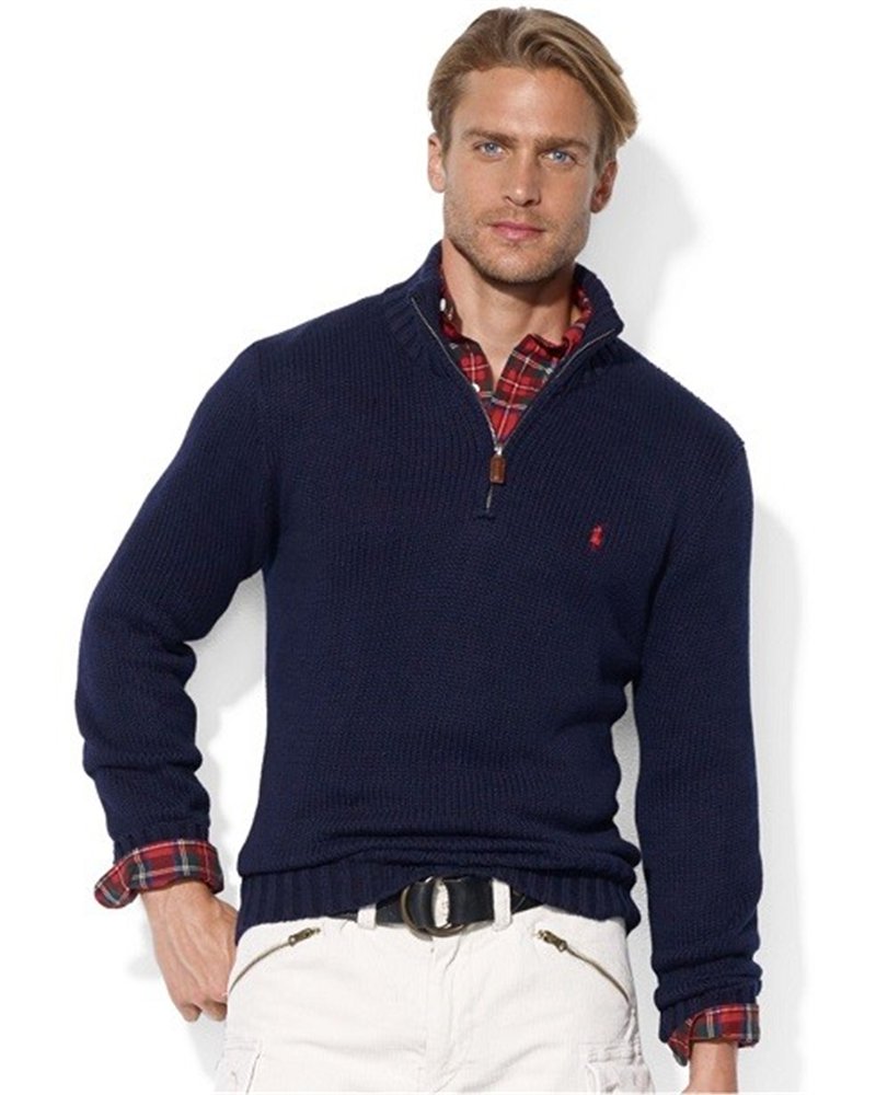 Polo Ralph Lauren Men's  Half-zip Sweater