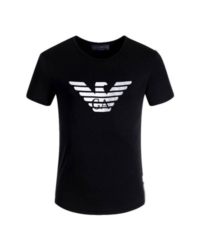 Armani Men's Tee Shirt In AX  Black