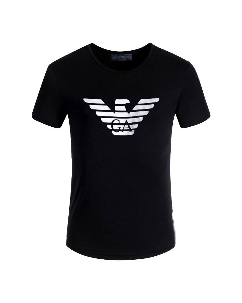 Armani Men's Tee Shirt In AX  Black