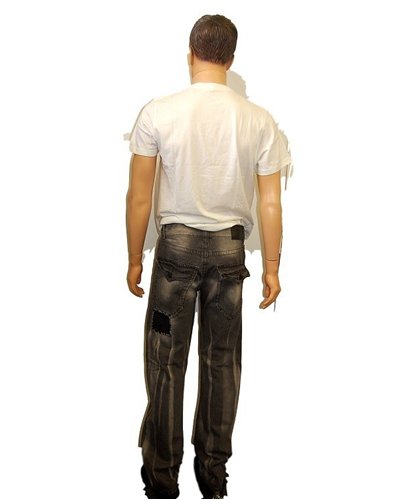 True Religion Patched Geno Slim-Straight Jeans