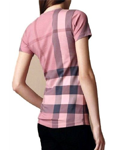 Burberry  London Check Front  T-Shirt -Women's