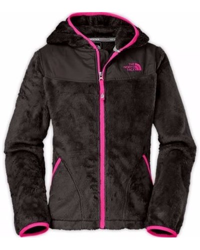 The North Face Women's Oso  Hoodie Black/Pink Logo