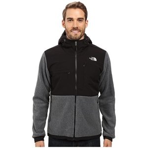 The North Face Men's Denali Fleece Hoodie Charcoal
