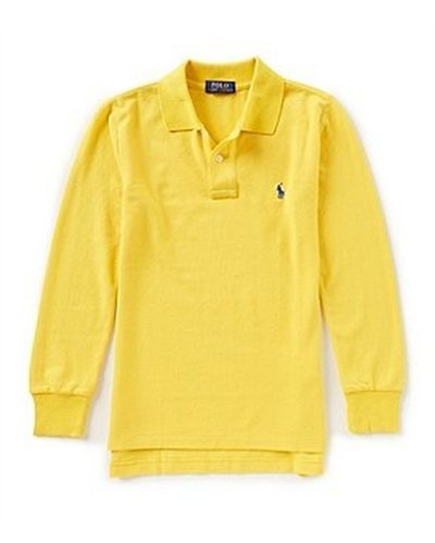 Ralph Lauren Long Sleeve Polo  Yellow