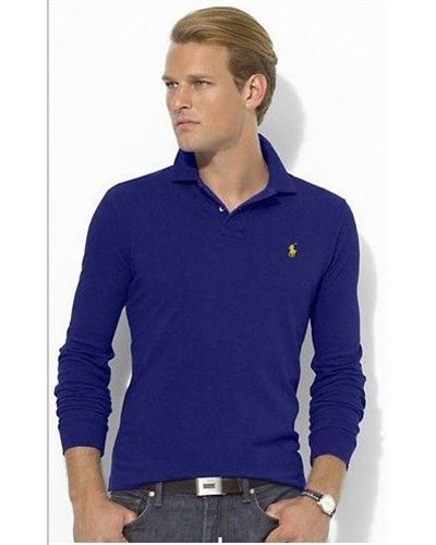 Ralph Lauren Long Sleeve Polo  Royal