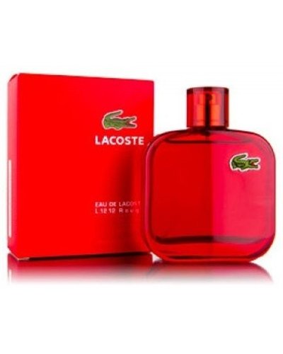 Lacoste Eau De Lacoste L12.12 Rouge Eau De Toilette Spray 3.4 oz