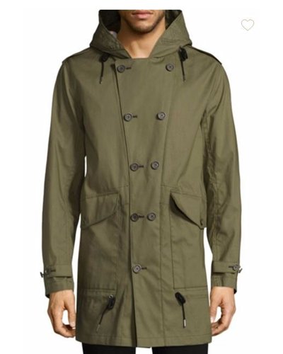 Burberry Elliot Bonded Cotton Parka