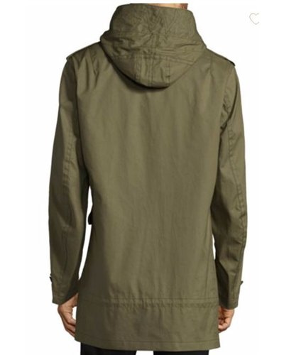Burberry Elliot Bonded Cotton Parka