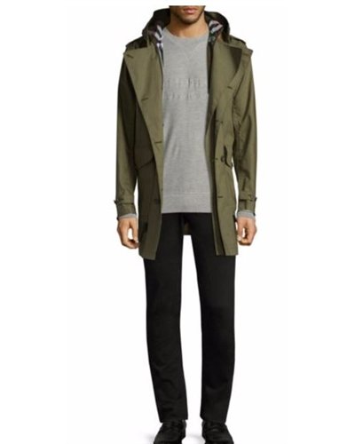 Burberry Elliot Bonded Cotton Parka