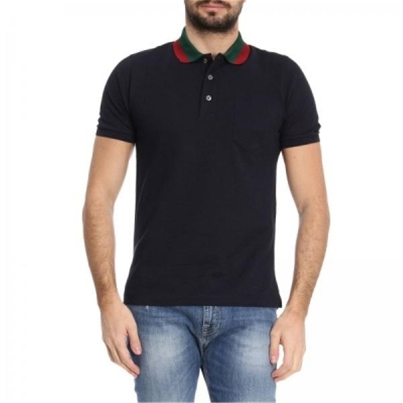 GUCCI Men's Polo Shirt Black