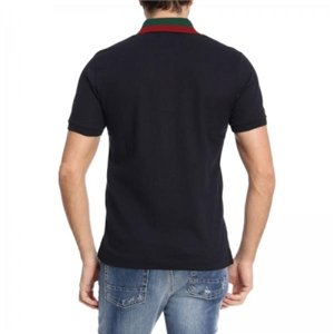 GUCCI Men's Polo Shirt Black