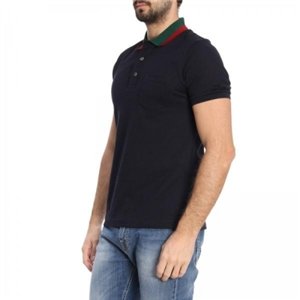 GUCCI Men's Polo Shirt Black