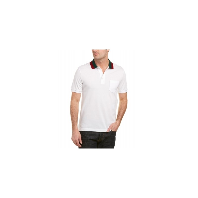 GUCCI Men's Polo Shirt White