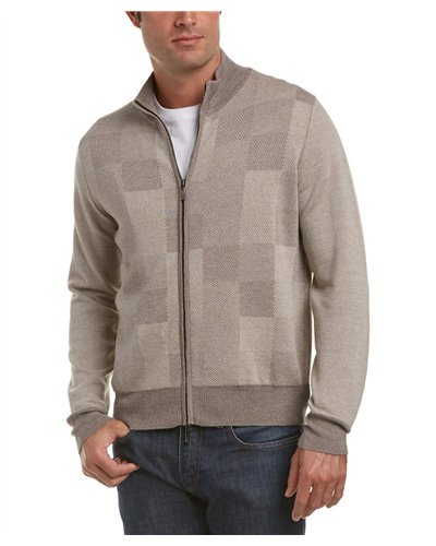 CANALI Canali Wool Mock-Neck Sweater