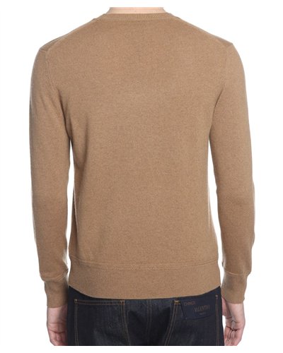 BURBERRY Burberry Men's Beige Cashmere Sweater