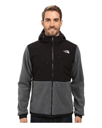 The North Face Men's Denali Fleece Hoodie Charcoal