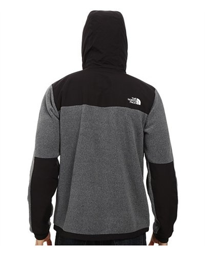 The North Face Men's Denali Fleece Hoodie Charcoal
