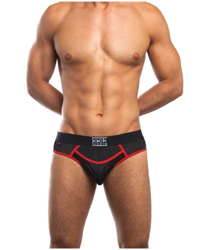 ack Adams Flex Fit Army Brief Black/Red
