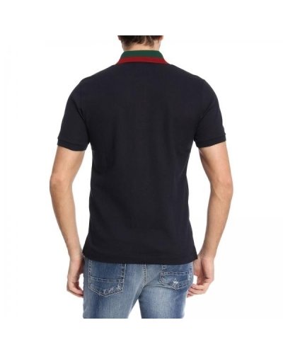 GUCCI Men's Polo Shirt Black