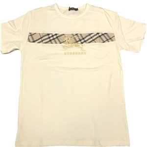 Burberry Men's accent T- Shirt White FINAL SALE