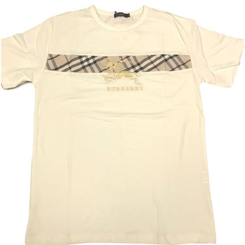 Burberry Men's accent T- Shirt White FINAL SALE