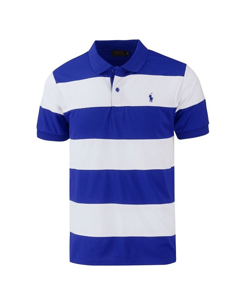 Ralph Lauren Classic Fit Striped Jersey Polo Shirt