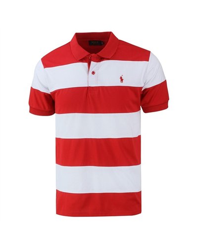 Ralph Lauren Classic Fit Striped Jersey Polo Shirt