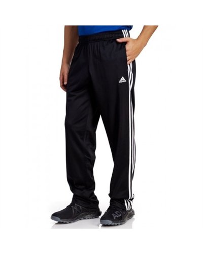 Adidas 3-Stripe Tricoat Track Set Jacket & Pants Black