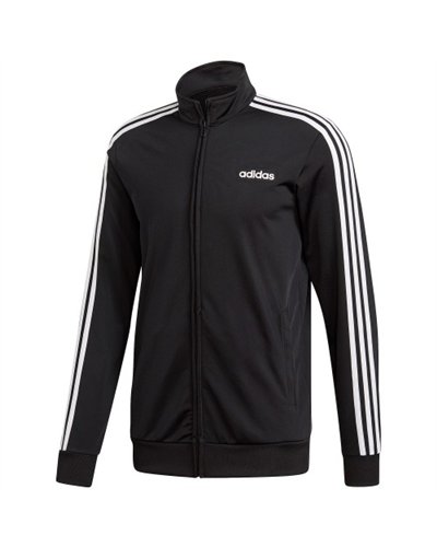 Adidas 3-Stripe Tricoat Track Set Jacket & Pants Black