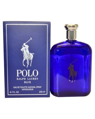 Polo Blue by Ralph Lauren, 6.7 oz Eau De Toilette Spray for Men