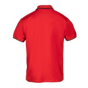 Versace Collection Men's Decorated Polo Shirt  RED