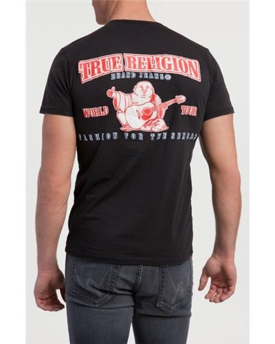 True Religion Buddah Logo Tee Black