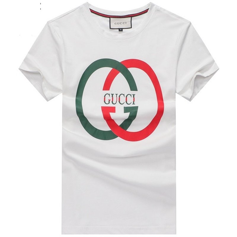 GUCCI  Circle Logo Cotton T Shirt CLOSEOUT