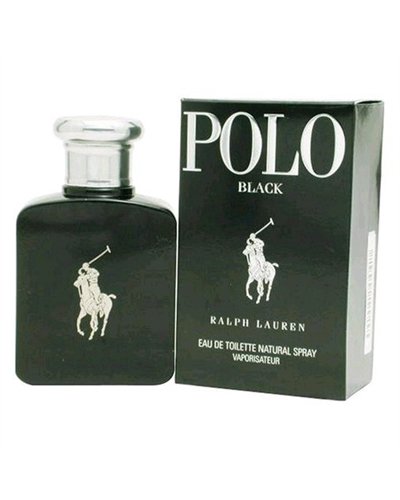 Ralph Lauren Polo Black Men's EDT Spray 4.2 oz