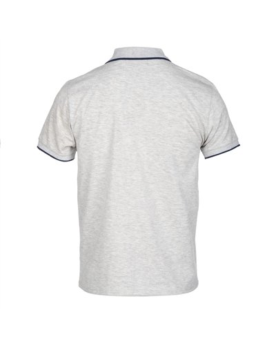 Versace Collection Men's Decorated Polo Shirt  Gray