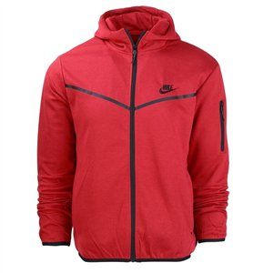 Nike Men's Cotton Zip Hoodie & Pants Set Red