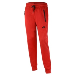 Nike Men's Cotton Zip Hoodie & Pants Set Red