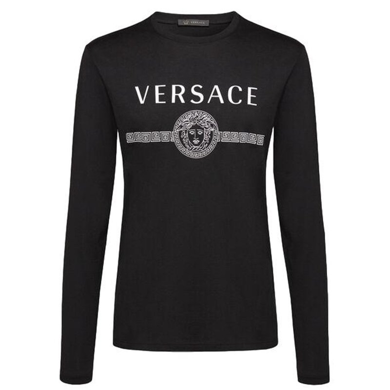 Versace Men's Sustainable Logo T-Shirt