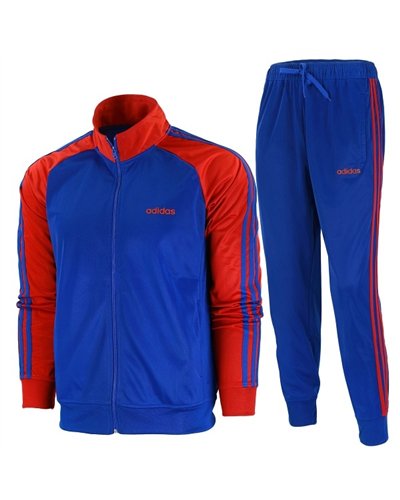 Adidas 3-Stripe Tricoat Track Set Jacket & Pants White