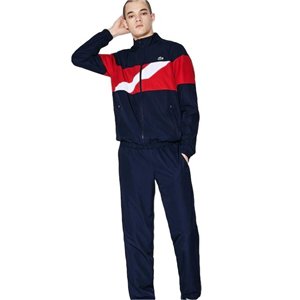 Lacoste Men's SPORT Colored Bands Taffeta Tennis Tracksuit